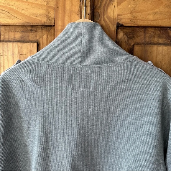 Vintage Y2K Urban Behavior Men's Gray Knit Button Down Cardigan Sweater - Large - Picture 9 of 14